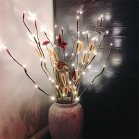 LED Lamps Artificial Tree Branch Lamps Decorative Light Strings Suitable For Bedroom Study Dining Table And Other Decorations