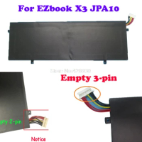 Laptop Battery For Jumper For EZbook X3 JPA10 7.6V 4900MAH 37.24WH/7.6V 4800MAH 36.48WH