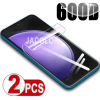 2pcs Hydrogel Film For Samsung Galaxy S23 S21 FE Ultra Plus 5G Soft Protective Screen Protector Water Gel S 23FE 23Ultra 23 21FE