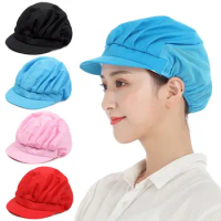 Work Wear Catering Canteen Hotel Hair Nets Chef Cap Cook Hat Food Service