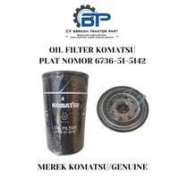 Oil Filter Komatsu 6736-51-5142 Original Genuine – Filter Oli Alat Berat Komatsu Berkualitas