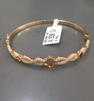 GELANG BANGLE VC HITAM GELOMBANG (WAJIB TANYA STOCK)