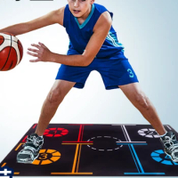 Auxiliary equipment: basketball training, foot cushioning skills, dribbling, ball control, and improving children