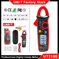 UNI-T UT210E UT210D UT210 Series Mini Clamp Meter AC DC Pliers Ammeter Digital Professional Multimeter Electrical Multi Tester