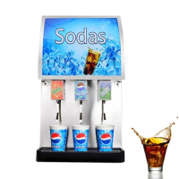 3 Nozzle Carbonated Drink Dispenser Cola Dispenser Automatic Making Vending Machine