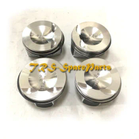 4PCS Piston 06H107065DL Piston with ring EA888 1.8T PIN 23mm 82.5mm For VW Golf Passat Jetta CC Audi A3 A4 A5