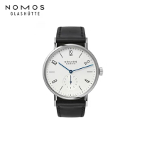 NOMOS Tangomat 601 Mechanical Watch Men's Watch Classic Simple Round Large Dial Pointer Waterproof Fine Steel Watch Watch Men