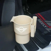 Car Cup Holder Car Air Conditioner Outlet Mobile Phone Fixed Drink Tea Cup Seat Ashtray Bracket In Car For BMW Mini Cooper R55