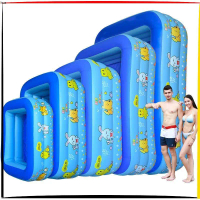 BỂ BƠI CHO BÉ, BỂ BƠI GIA ĐÌNH 2M1 1M8 1M5 1M3 3 TẦNG KÈM MIẾNG VÁ SALE OFF 50%HUA