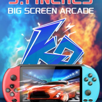 X12 Handheld Large Screen PSP Game Console 128 Bit Arcade Nostalgic CPS1 Handheld Retro Game Console Game Console