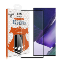 VXTRA 全膠貼合 三星 Samsung Note20 Ultra 5G 3D滿版疏水疏油9H鋼化頂級玻璃膜(黑)