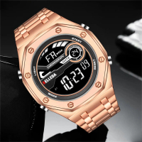 PROMO  JAM TANGAN DIGITAL PRIA 9395 RT BELLEDA STAINLESS ORIGINAL ANTI AIR Stopwatch Waterproof