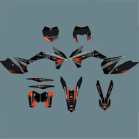 Motocross Team Graphics Decals Stickers FOR KTM 2013 2014 2015 SX SXF XC 125-250 300 350-500 FOR KTM 2014 2015 2016 EXC EXCF XCW