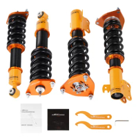 24 Ways Adjustable Damper Coilover For Subaru Forester SH 09-13 Shock Absorber Racing Coilovers Suspension Lowering Kit