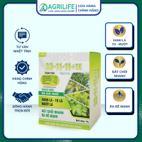 MUA 2 KÍ 33-11-11+TE - PHÂN BÓN LÁ RA RỄ MẠNH, BẬT CHỒI NHANH.