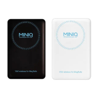 【MINIQ】PD+QC3.0 15W磁吸無線充 10000mAh 行動電源(適用 iPhone 三星 安卓)