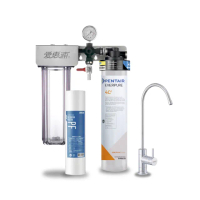 【EVERPURE 愛惠浦】櫥下型 PURVIVE Duo-4C2無鉛龍頭兩道式生飲淨水器(前置PP)