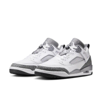 【NIKE 耐吉】休閒鞋 男鞋 運動鞋 氣墊 JORDAN SPIZIKE LOW 白灰 FQ1759-102