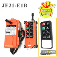 UTING TELEcontrol JF21-E1B Industrial Crane Remote Control F21-E1B Wireless Controller 6 Single Speed 220V 380V for Crane Hoist