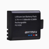 Batmax 1pc 1180mAh PG1050 Camera Battery for SJCAM SJ4000 WiFi SJ5000 WiFi Plus M10 SJ5000 plus SJ6000 SJ7000 SJ8000