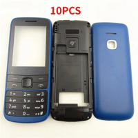 10Pcs/Lot For Nokia 225 4G 2020 Full Complete Mobile Phone Housing Cover +English Keypad