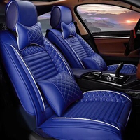 Car Seat Cover Leather For VOLKSWAGEN Golf Passat Jetta Jetta GLI Front Rear Auto Chair Protection Mat Interior Accessories