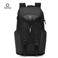 OZUKO Men's Backpack Multi-function Business Backpack Large Capacity Waterproof Travel Backpack Laptop Bag Fashion Sports Bag