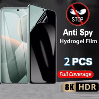 Filem Pelindung Hidrogel Anti-Petak Privasi, Set 2 Keping, Serasi dengan Huawei Nova 5i Pro, Nova 5z