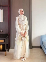 ELENA MAXI DRESS gamis wanita By Artemis Fashion Elena P2 Mocca