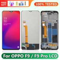 Screen for Oppo F9/ F9 Pro Lcd Display Digital Touch Screen with Frame for Oppo F9 CPH1823 CPH1881 CPH1825 Screen Replacement