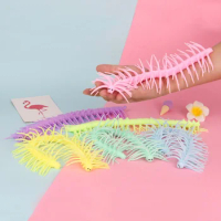 3 Pcs Childrens Toys Decompression Elastic Sensory for Kids Pull Centipede Insect