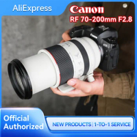 Canon RF 70-200mm F2.8 USM IS Lens Full Frame Mirrorless Camera Lens Autofocus Long Zoom Portrait Animal Lens For R RP R5 R6 R7
