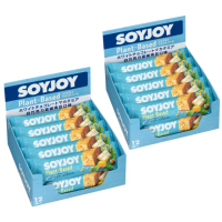 【SOYJOY】大豆營養棒-白巧克力夏威夷豆口味2盒組(12入/盒-膳食纖維 無添加麵粉 不含膽固醇 能量補充)