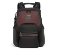 TUMI Alpha Bravo Navigation Backpack Bag - Tas Ransel Pria - Oxblood