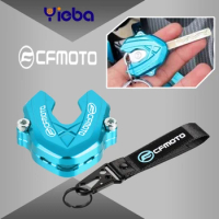 Motorcycle Accessories Keychain Keyring Key Cover Shell Suit For CFMOTO CF MOTO SR250 800MT CLX700 250 SR MY22 CLX 700 800 MT