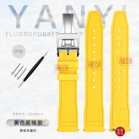 FKM Fluororubber Watchband for watch Strap IW388108 IW378001 IW388114 IW327010 Waterproof Rubber Wat