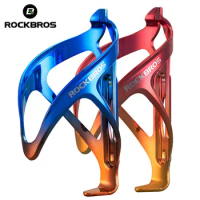 ROCKBROS MTB Road Bicycle Bottle Cage Drink Water Bottle PC Electroplating Ductility Rack Holder Cage Bike Accessories