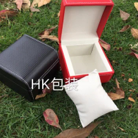 Wholesale PU Leather Watch Boxes Black Watch Storage Brand Boxes Jewellry Display Gift Boxes For Men And Women W005
