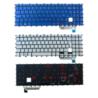 New Irish Blue/Silver Backlit Keyboard for Samsung Galaxy Book Flex NP950QCG