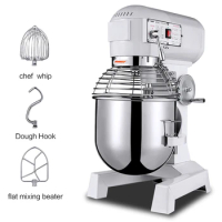 Commercial kitchen appliances 10 liters industrial food mixer grinder dough hook kitchen electric commercial cake mixer stand