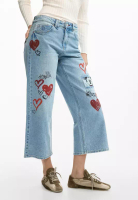Desigual Mickey Mouse™ heart jeans