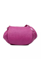 BOTTEGA VENETA 心愛的 Bottega Veneta Nappa Intrecciato 翻蓋斜背包