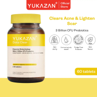 Yukazan Dots Clear 60's Chewable Supplement Reduce Acne / Lighten Scars / Anti Acne / Skin Clarity /