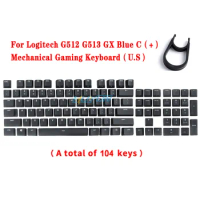 NEW Replacement keycaps for Logitech G512 CARBON GX Blue Cherry Mechanical Keyboard