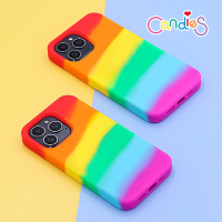 【Candies】iPhone 14 Pro Max - Simple系列 愛之彩虹手機殼