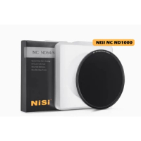 NiSi NC ND8 ND64 ND1000 67mm 72mm 77mm 82mm Neutral Density Filter 10 Stop for Digital SLR Canon nikon sony Fujifilm Camera