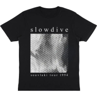 TSHIRT | OVERSIZE | KAOS BAJU SLOWDIVE “SOUVLAKI TOUR 1994” | T-SHIRT BAND SLOWDIVE TOUR 1994 | BAJU