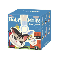 Hot Hot POPMART บับเบิ้ลมาร์ท Baby Molly ซีรีส์ Meow Fun - กล่องสุ่มของขวัญสุดน่ารัก ตุ๊กตาพวงกุญแจ