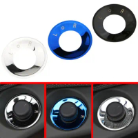 Car Rear View Rearview Side Mirror Adjustment Knob Sticker Ring for Chevrolet Trax Cruze Malibu Aveo 2009 - 2016 Accessories