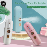 NEW USB Mist Facial Sprayer Humidifier Rechargeable Nebulizer Face Steamer Moisturizing Beauty Instruments Face Skin Care Tools